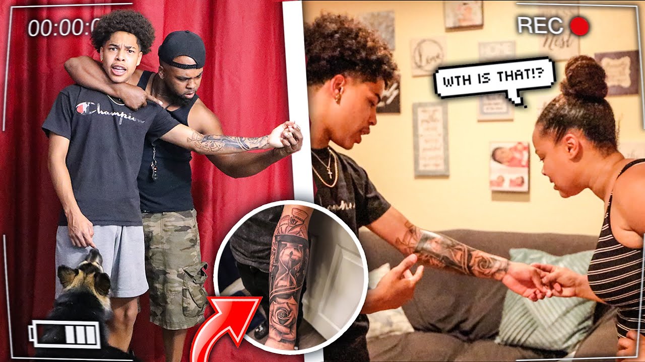 Suprising My Parents With My New Tattoo!!  **GONE WRONG!!** (Vlog. 16)