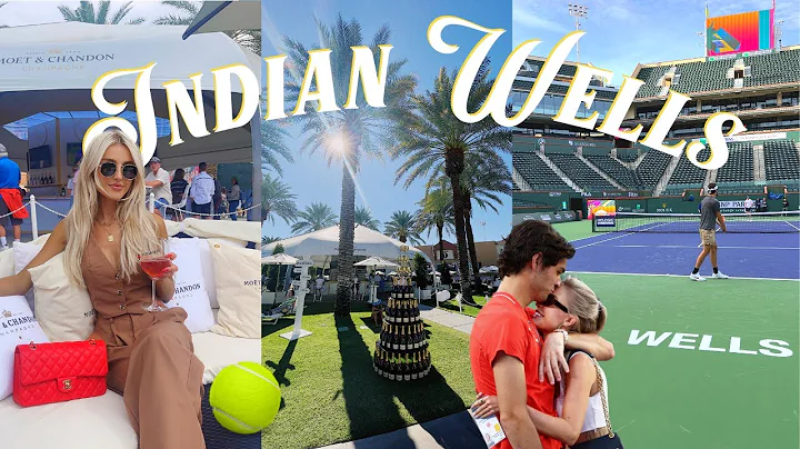 INDIAN WELLS: week in my life at bnp paribas open