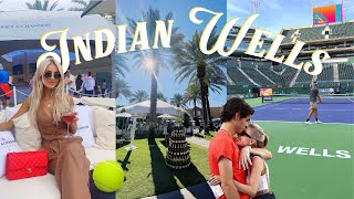 INDIAN WELLS: week in my life at bnp paribas open 🎾💘