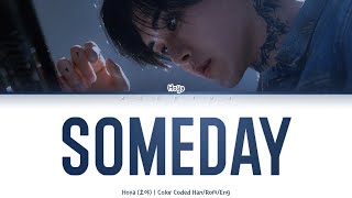Hoya 호야 - Someday Color Coded Lyrics Hanromeng