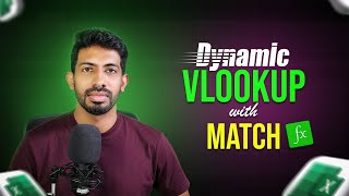 Master Dynamic VLOOKUP with MATCH Function in just 6 mins