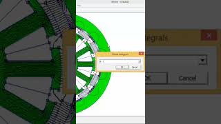 FEMM DC MOTOR SIMULATION FINITE ELEMENT METHOD MAGNETICS #finiteelementmethod