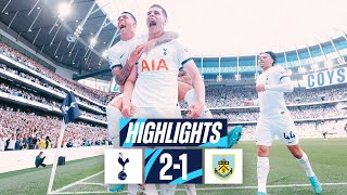 Video highlights for Tottenham Hotspur 2-1 Burnley