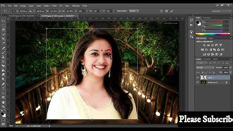 Photo Edit How To Joint Picture Editing Background in Photoshop cc