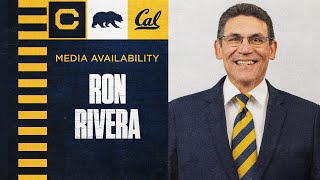 Cal Football: Ron Rivera Media Availability (08.20.2025)