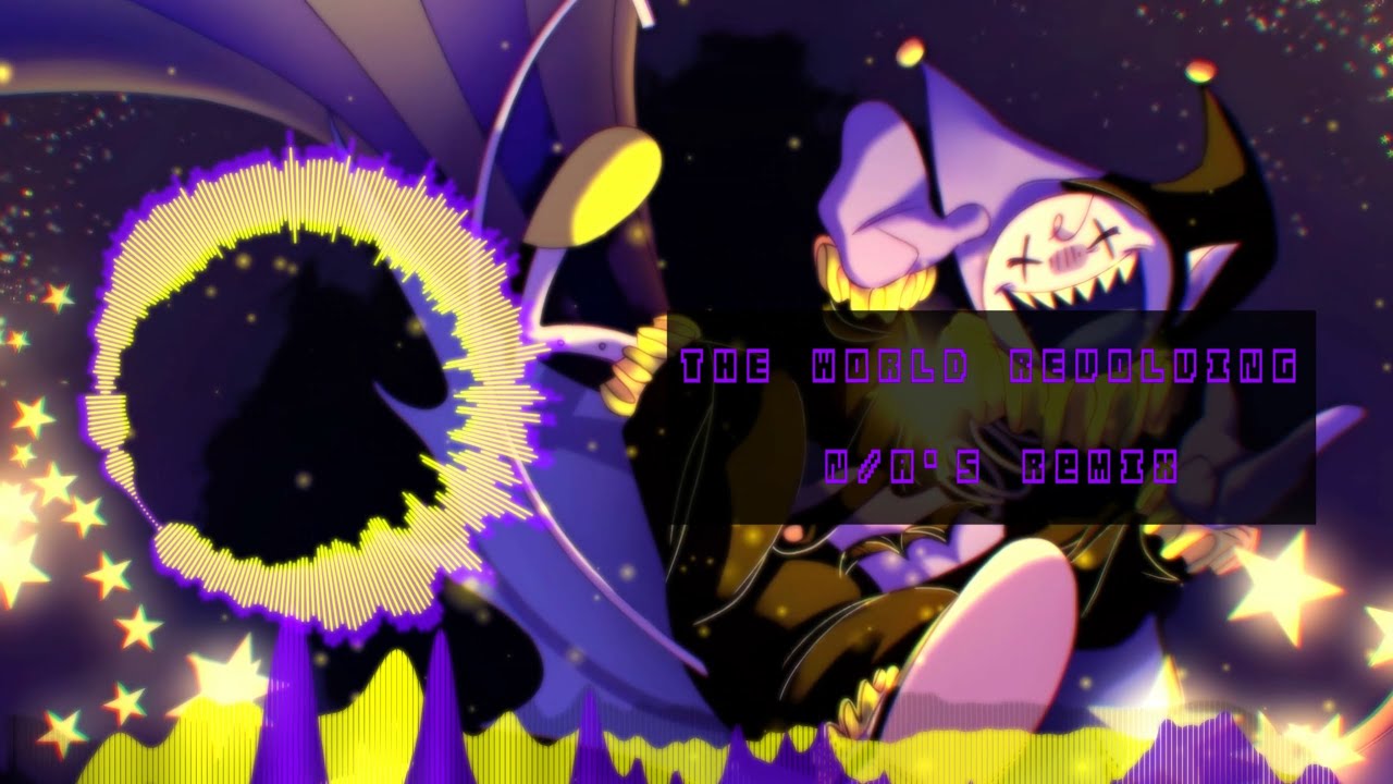 Deltarune Ch. 1 - The World Revolving Breakcore Metal Remix | Jevil's Theme