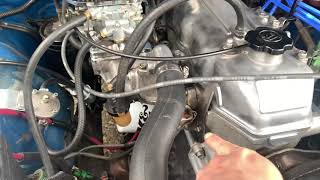 Toyota 22R fuel filter with return