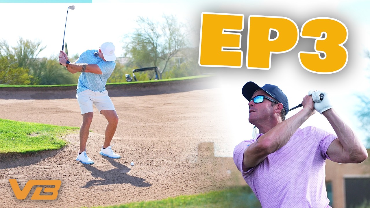 Still from the ValleyBattlesGolf match against Charlie Beljan