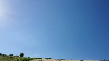 Dynamischer Segelflug (Dynamic Soaring) mit Needle K 100 “ ich 3,8kg im Luv ca. 35kmh