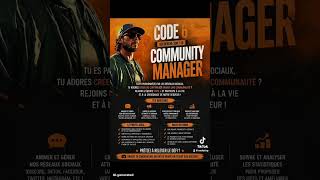 📢 CODE 6 RECHERCHE SON / SA COMMUNITY MANAGER #communitymanager #cm #gtarp #code6 #code6rp #gtavrp