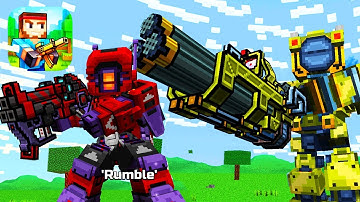 Pixel Gun 3D - UPDATE 21.7 - Mecha Season, Military Supply Lottery, Secret Mecha Prototype Set