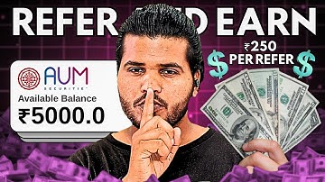 💲AUM Securities Refer And Earn App | New Demat Account Refer And Earn [ Educational Purpose Only ]