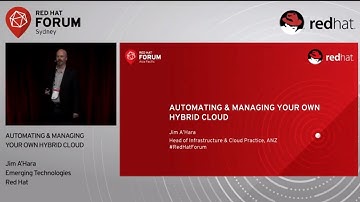 Automating & Managing Your Own Hybrid Cloud - Jim A