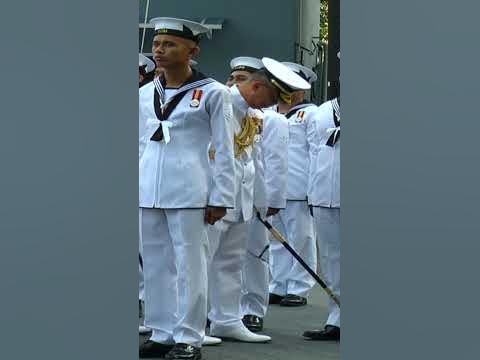 Perbarisan Ulang Tahun TLDM Ke-89 di KD Sri Gombak, KL #shorts #