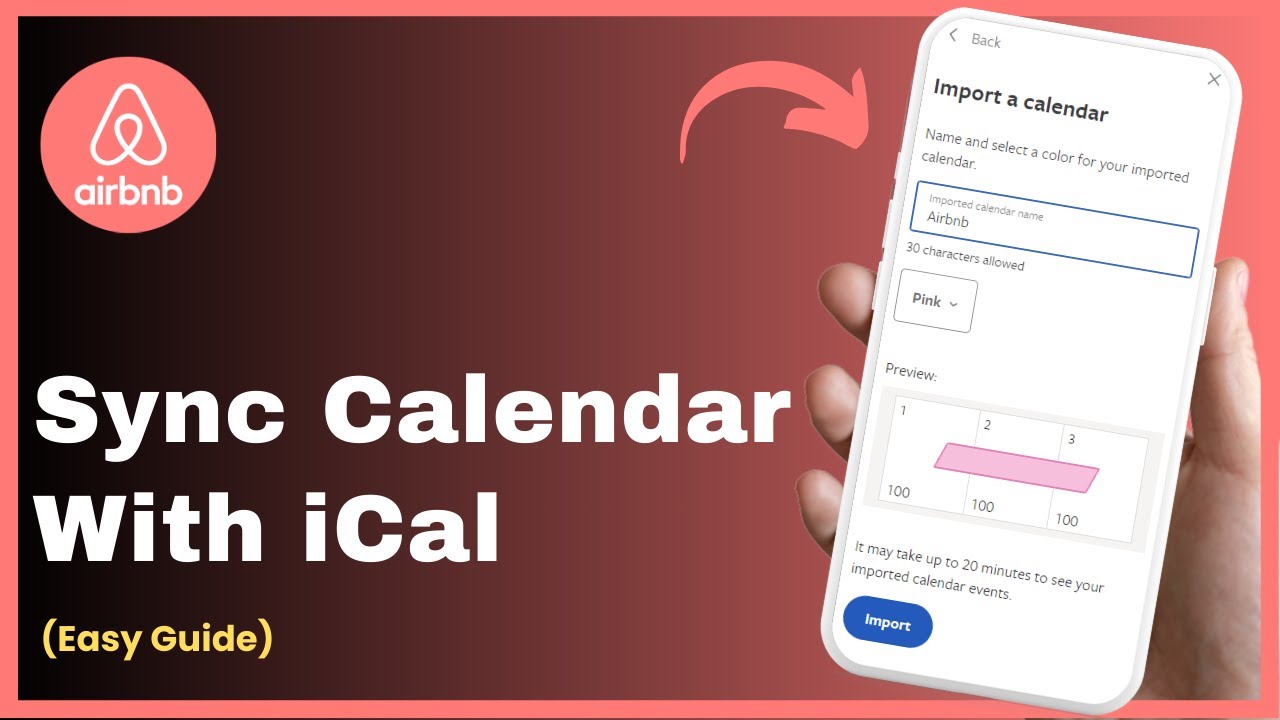 How To Sync Calendar With iCal In Airbnb !