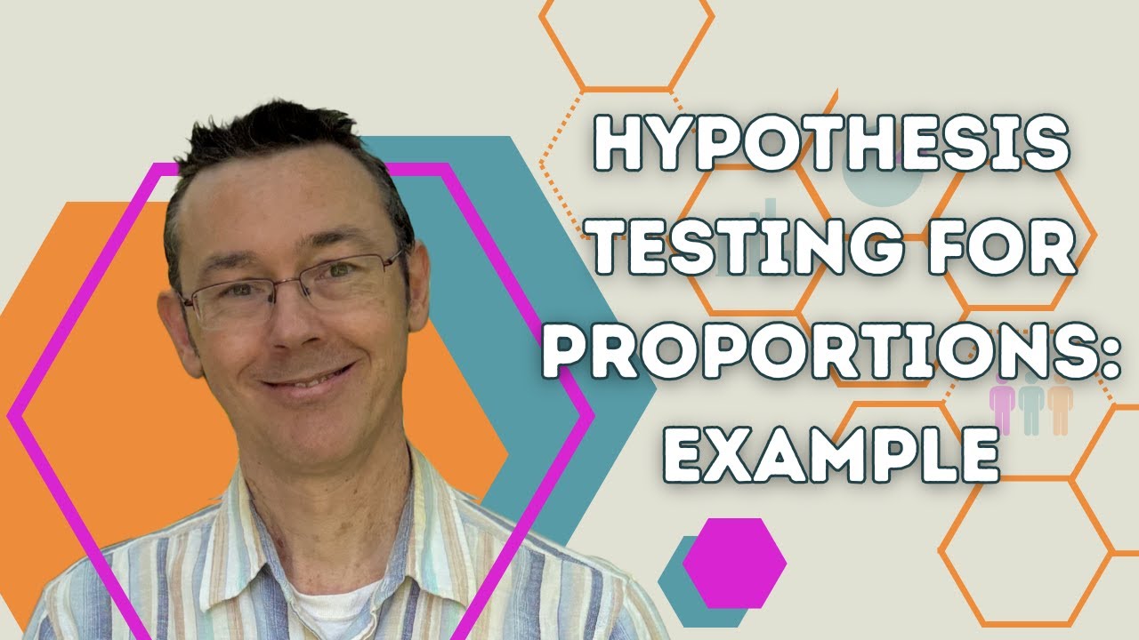 Hypothesis testing for proportions: example - YouTube