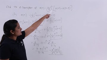 Z-Transform Problem Example