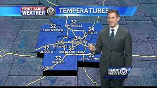 Rain moves out, slick spots still possible on roads