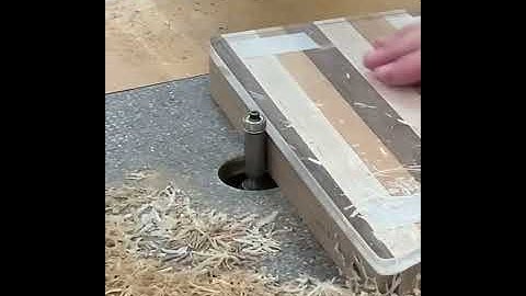 Using flush trim bits is always so satisfying