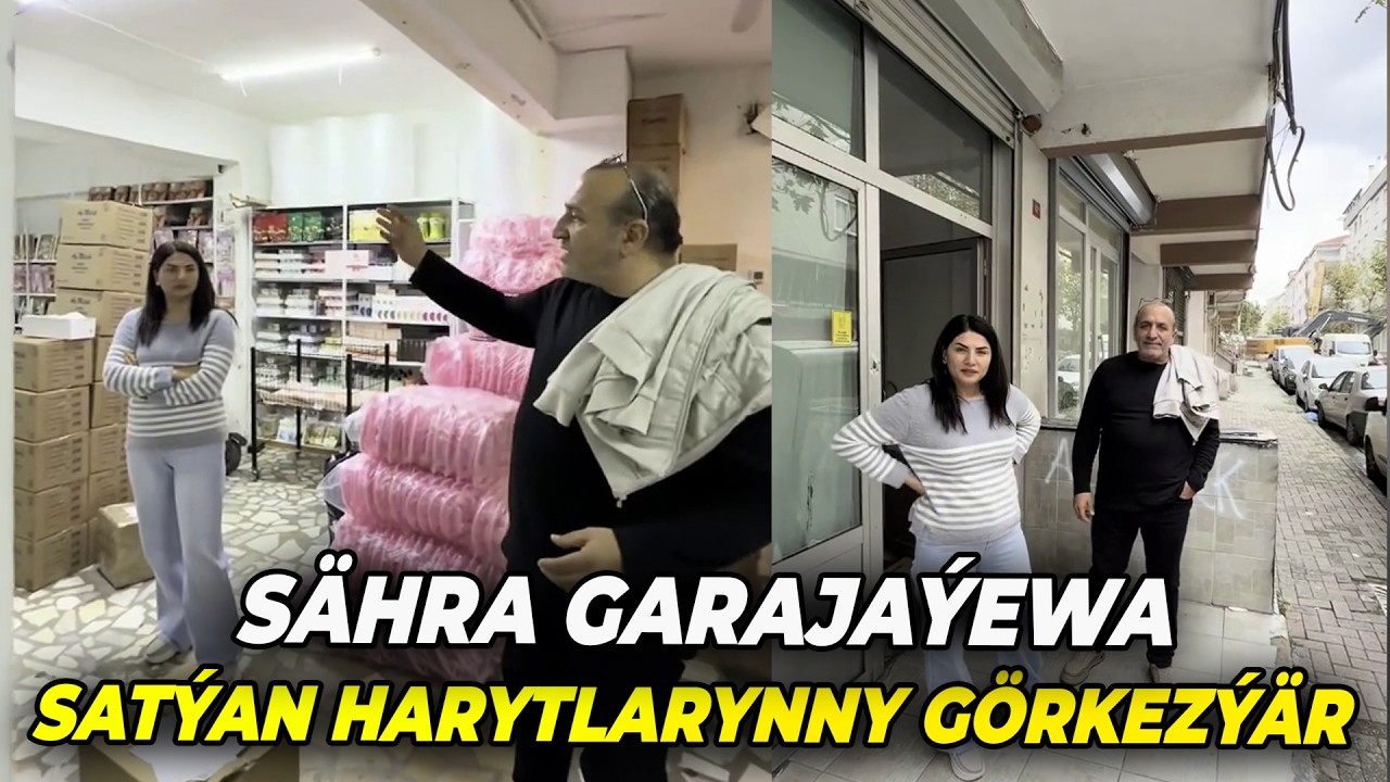 SAHRA GARAJAYEWA SATYLÝAN HARYTLARY GÖRKEZÝÄR