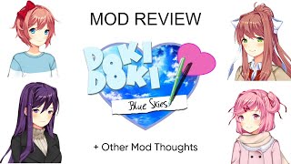 Doki Doki Literature Club Blue Skies Mod Review + my thoughts on other DDLC Mods