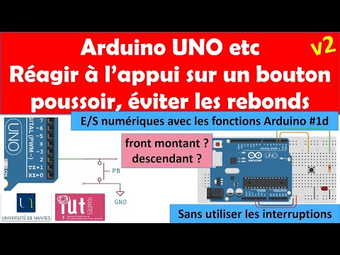 Vidéo: Comment Se Débarrasser Du Rebond De Contact Lors De La Connexion D'un Bouton à Arduino