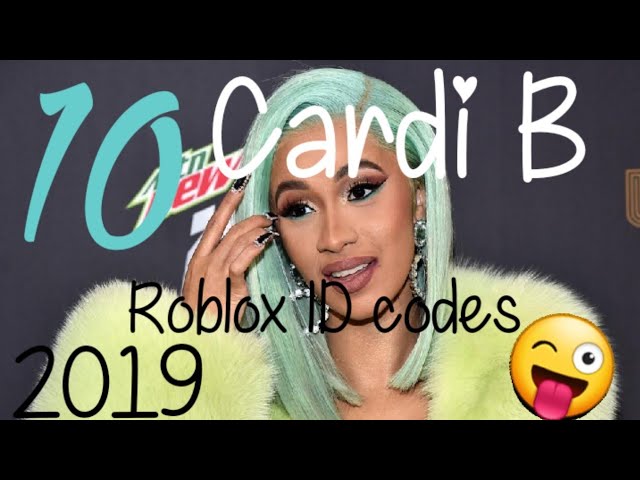 Cardi B Money Roblox Id 2019