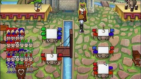 Diner Dash: Flo Through Time - All Knight Diner Level 3