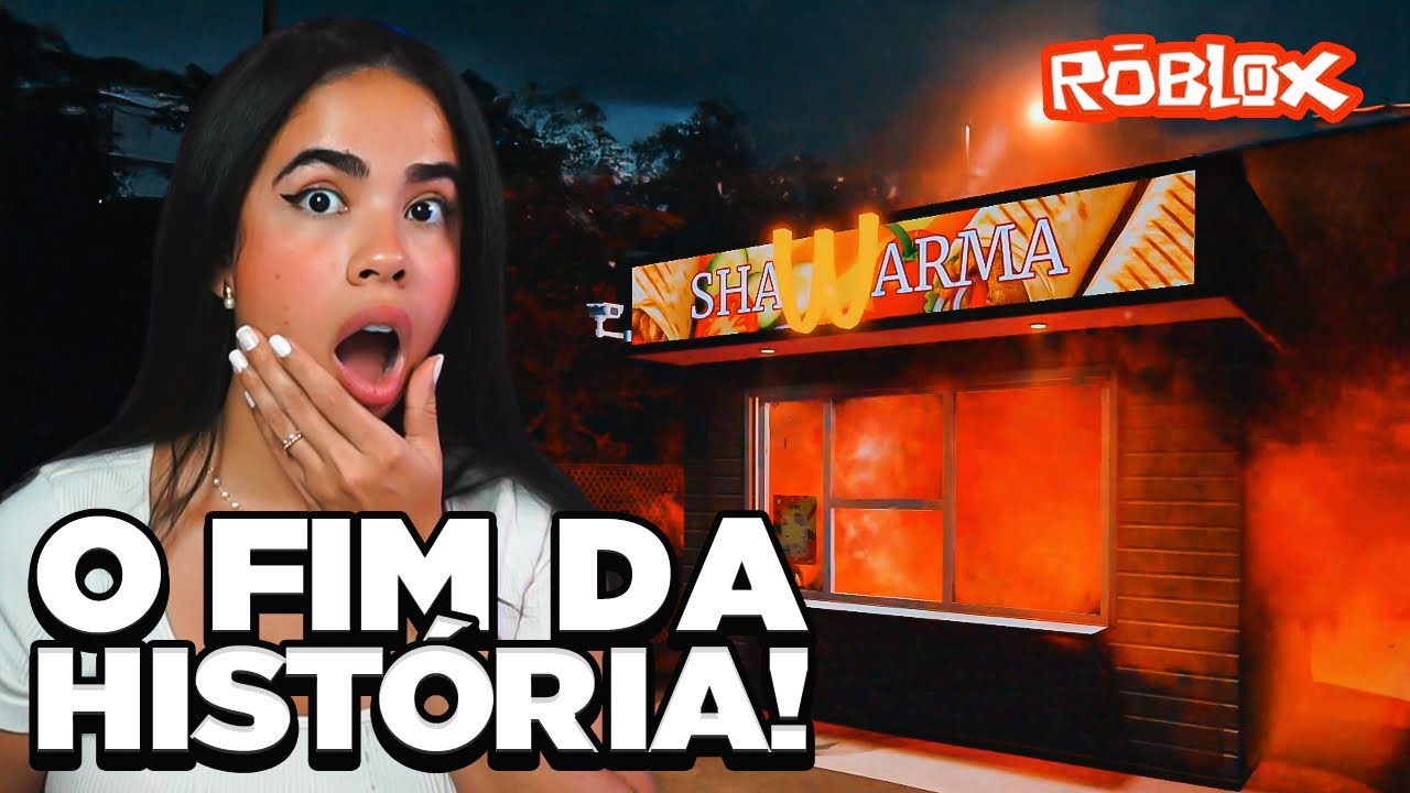 O FINAL BIZARRO DO QUIOSQUE SHAWARMA NO ROBLOX
