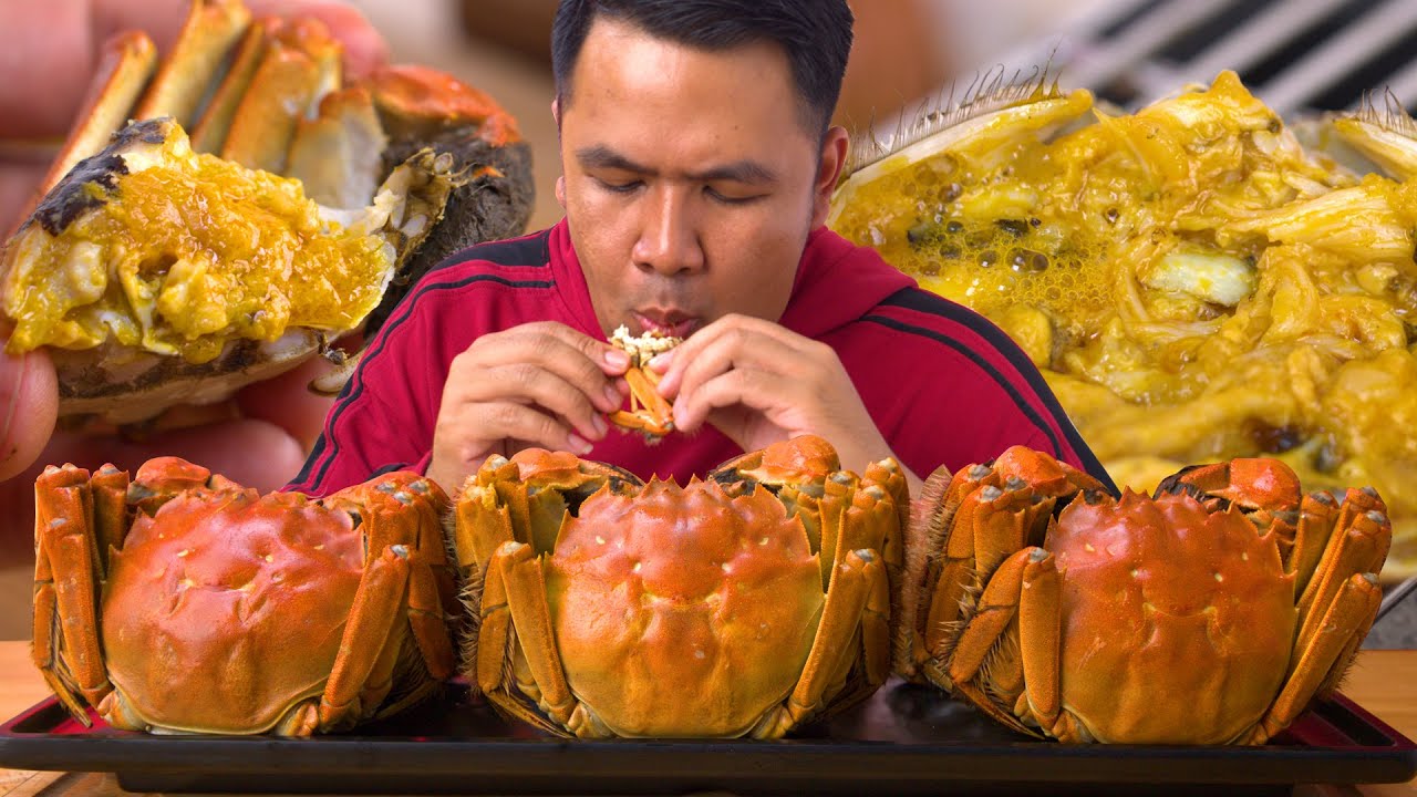 กินปูไข่เยิ้มๆจากจีนที่แพงที่สุด 4,500 บาท จะสู้ปูไข่ไทยได้มั้ย