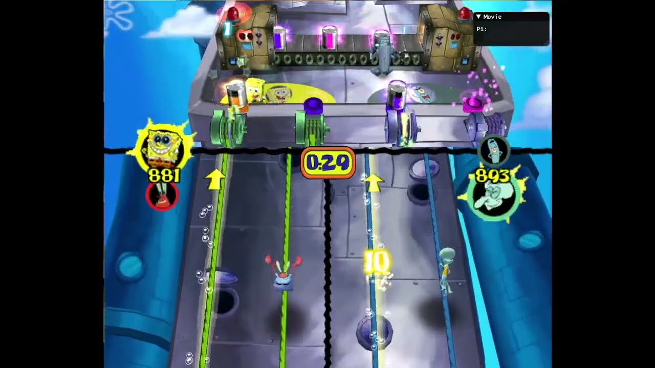 Rope Burn with Smart CPU's that are actually smart. - SpongeBob Lights Camera Pants: Take 2 Mod