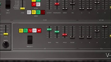 Demo V-80 app Syntronik (iPad5 - Zé Osório)
