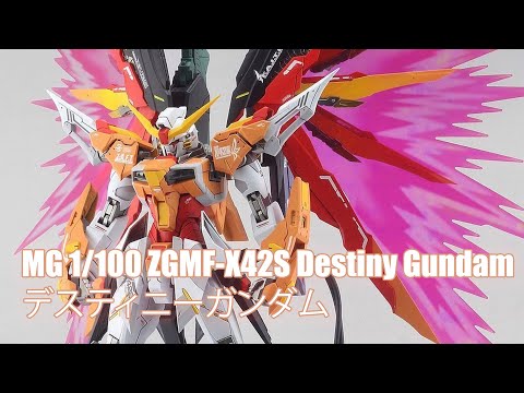 MG 1/100 ZGMF-X42S Destiny Gundam - Custom Build(デスティニー