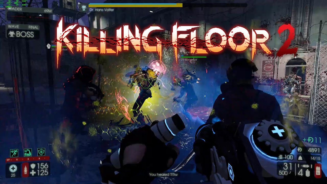 Killing Floor 2 - Prison on Hell on Earth Difficulty feat. Dr. Hans ...