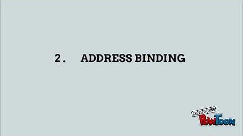 address-binding