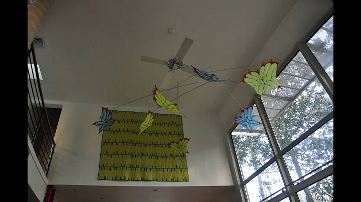 Rabble Mobile | 7 painted photon kites | Tim Elver...