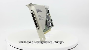 Introduction to National Instruments PCI-6034E