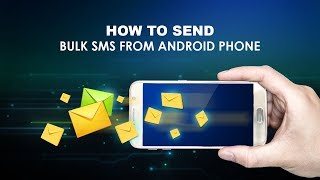 How to send bulk SMS from Phone to PC Android bulk SMS Sender Software