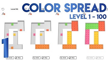 Color Spread Level 1 to 100 Gameplay Walkthrough Part 1