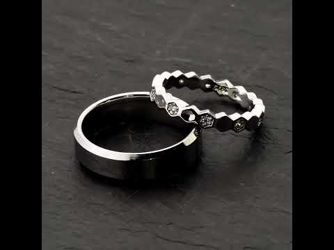 Video: Vestuviniai žiedai "Korys 3"