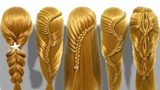 6 kiểu tóc thắt bím đi dự tiệc mới lạ, thu hút và sang trọng | Beautiful Hairstyle for Wedding/party screenshot 2