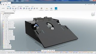 fusion 360 tutorial - sumo robot - part 1