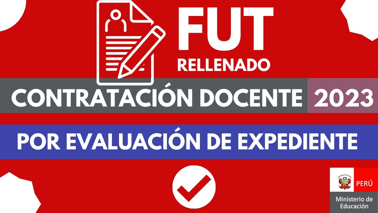 CONTRATO DOCENTE 2023 FUT Para Presentaci n De Expedientes YouTube contrato-docente-2023-fut-para-presentaci-n-de-expedientes-youtube