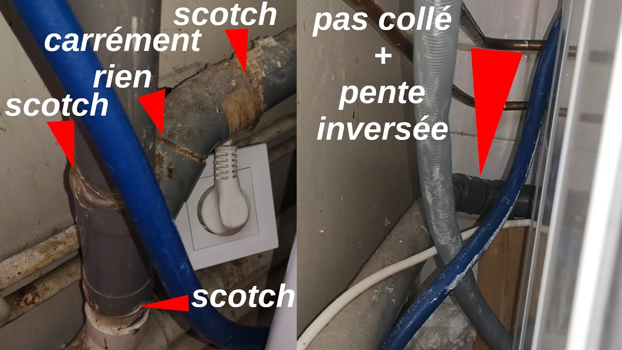 Comment refaire proprement une évacuation PVC qui a une mauvaise pente — free download