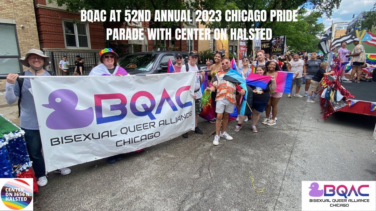 BQAC At 52nd Annual 2023 Chicago Pride Parade With Center On Halsted ...