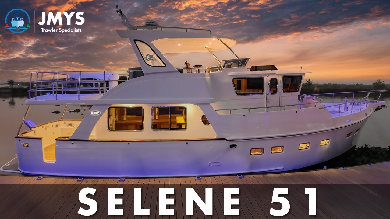 ⁣SELENE 51 Trawler Tour - TrawlAboard Episode 21