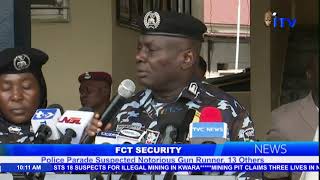 #crime FCT Police Parade Notorious Gun Runner Arrested In Dutse Alhaji