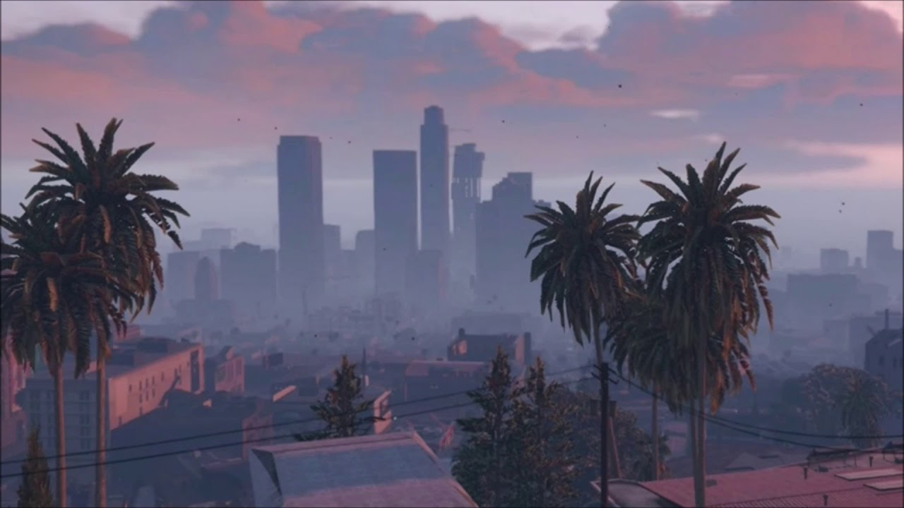 GTA Online a day in Los Santos Time Lapse - YouTube