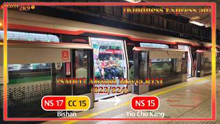 Kindness Express Ad Smrt Alstom Movia R151 823824 Ns17Cc15 Bishan Ns15 Yio Chu Kang