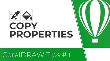 How to Copy Text & Object Properties in CorelDRAW